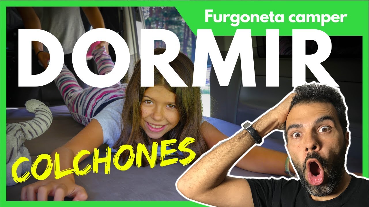 #4 DORMIR en una FURGONETA CAMPER  👉COLCHONES 🚐¿Qué colchón usamos? [Accesorios CAMPER] #136