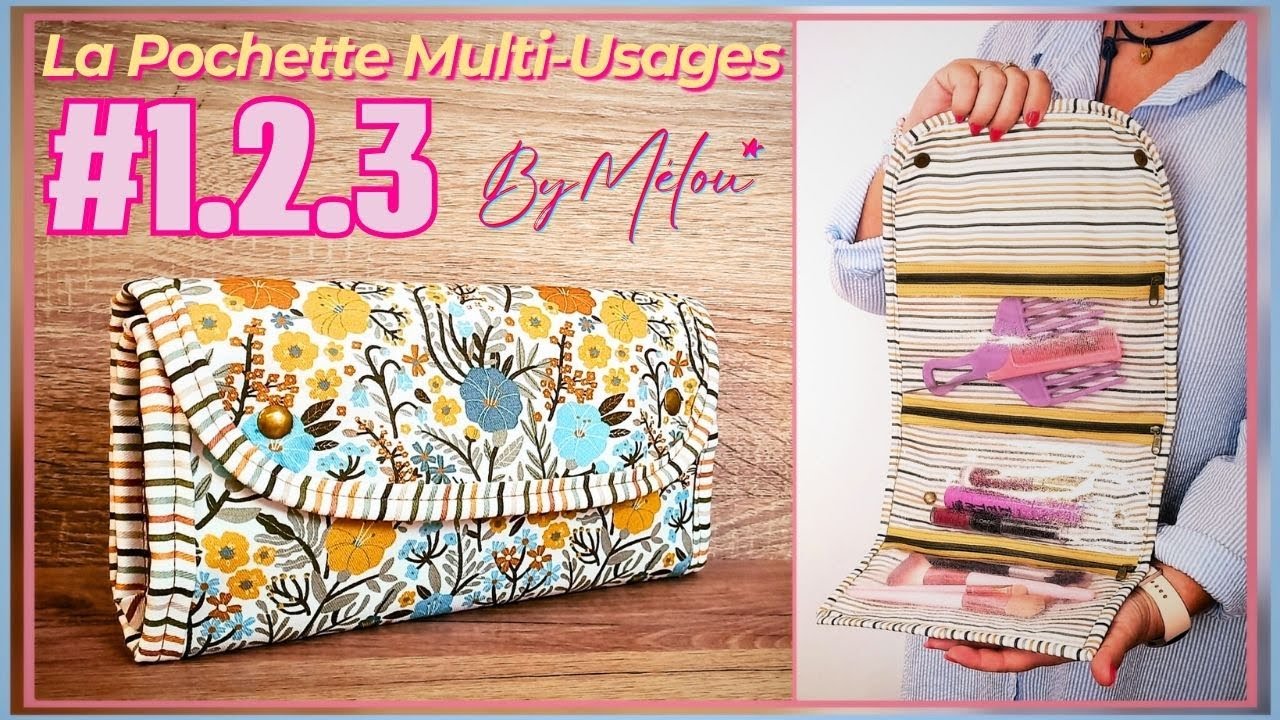 🎀 ПРОСТОЙ УЧЕБ #СДЕЛАЙСЯ 🎀 Сшейте универсальный мешочек #123 #ByMélou 🥰
