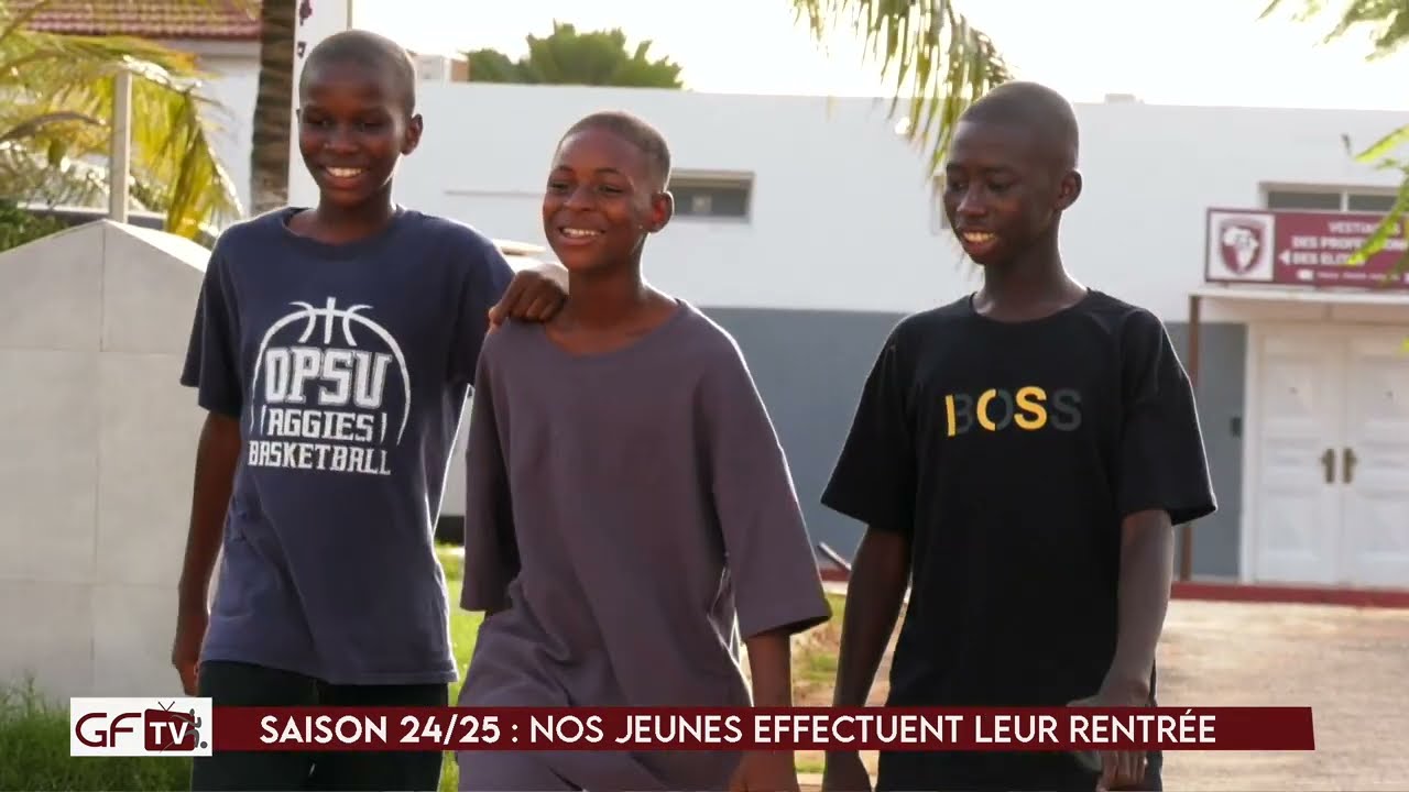 Saison 24/25: nos jeunes effectuent leur rentrée