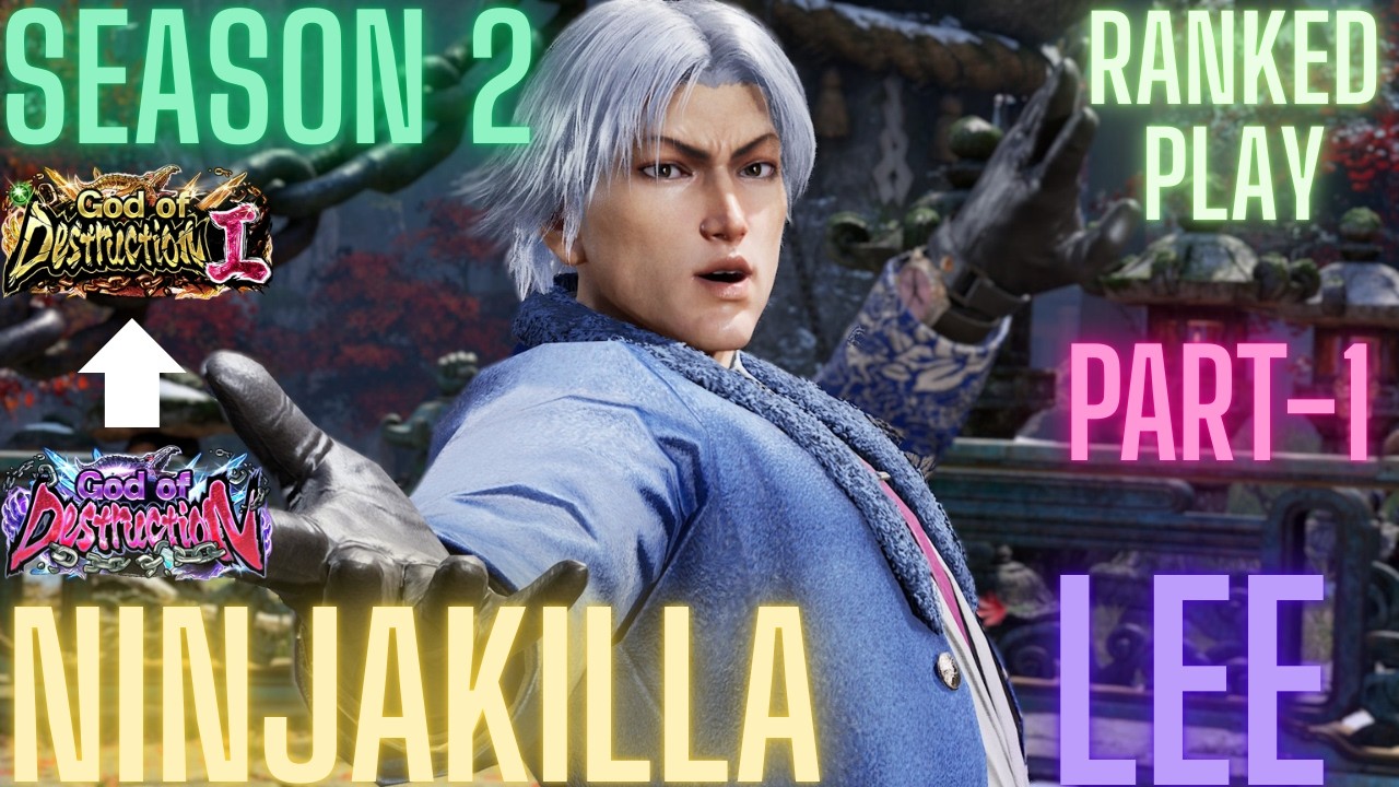 Tekken 8 | NinjaKilla (Lee) God To God 1 Part-1 Ranked Play