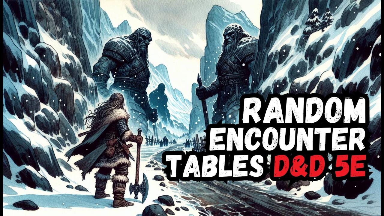Random Encounter Tables Done Right? Legendary Plot and Story Ideas for D100 Tabletop RPG Excellence