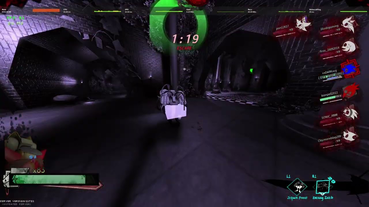 Eggman solo against teamers
