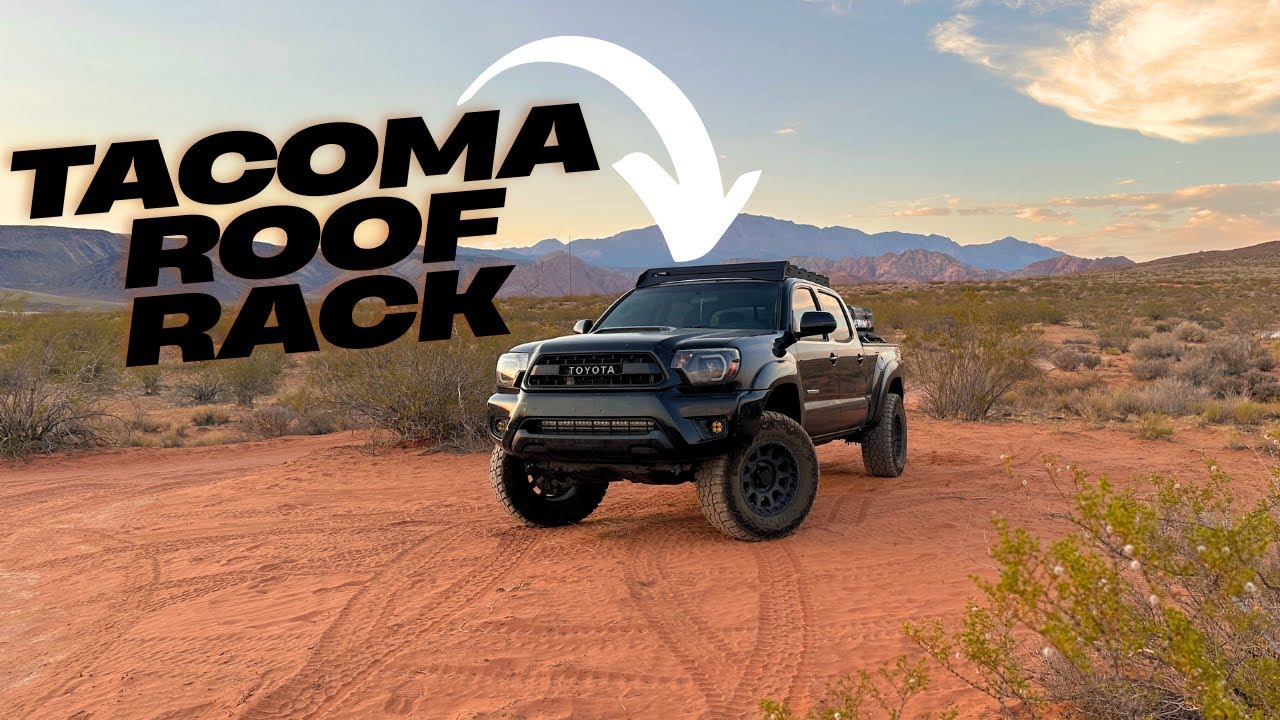 My Tacoma Overland Build: Roof Rack Install | Rough Country Roof Rack