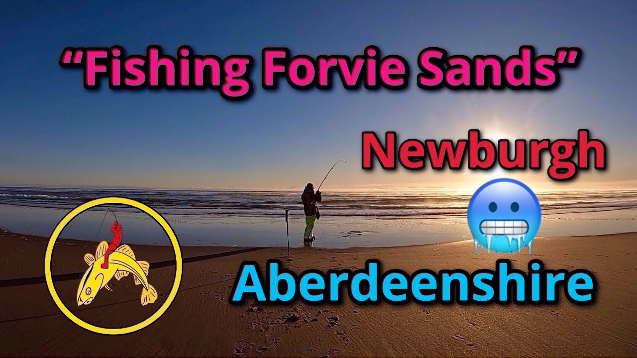 Fishing: Forvie Sands: Newburgh: Aberdeenshire: Jan 2025
