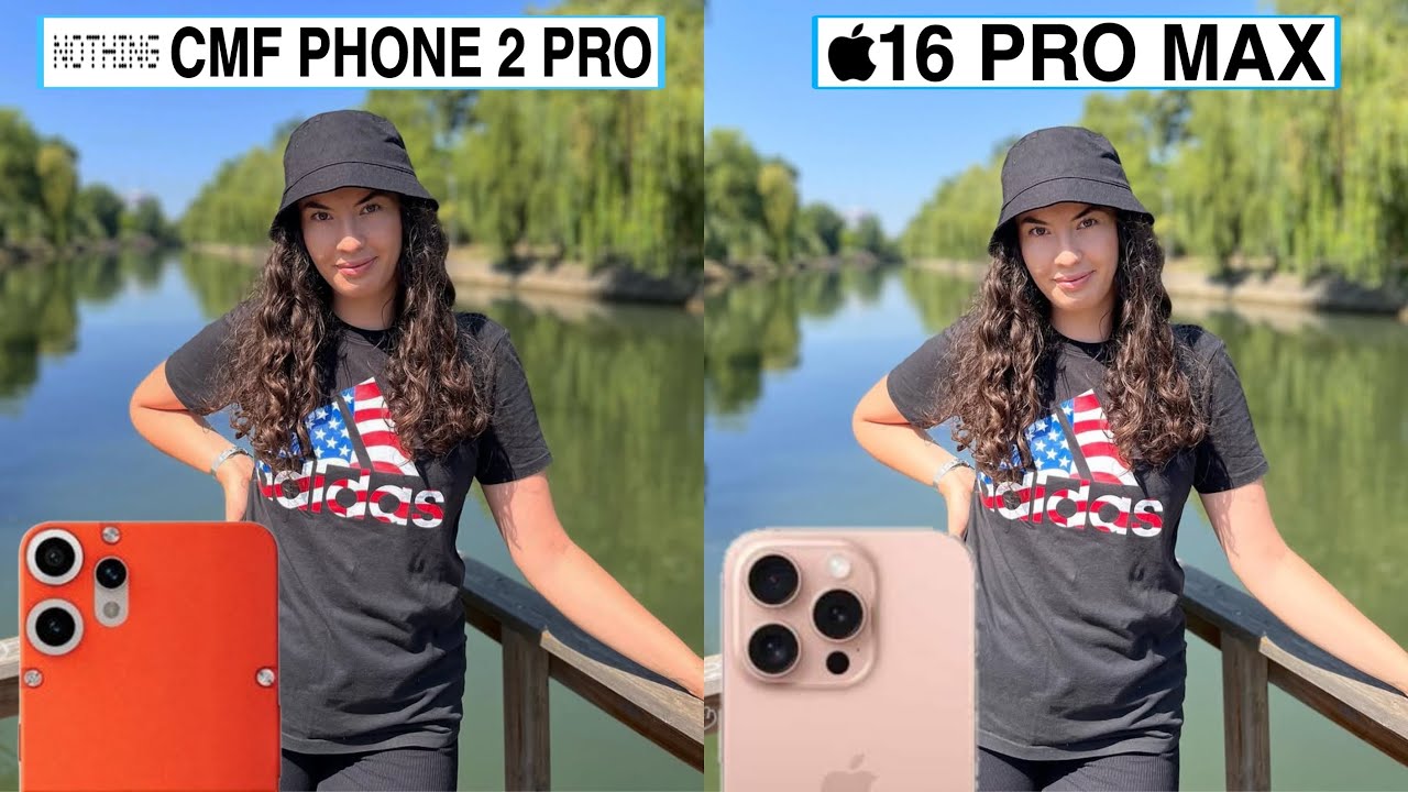 Сравнение тестов камер CMF Phone 2 Pro и iPhone 16 Pro Max