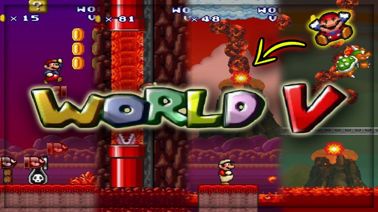 Mario Forever Letter Worlds Series | World V | WALKTHROUGH|1080p60