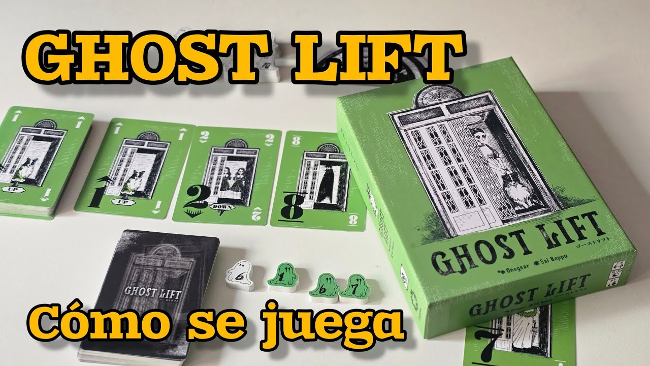 GHOST LIFT - Juego de cartas | Cómo se juega