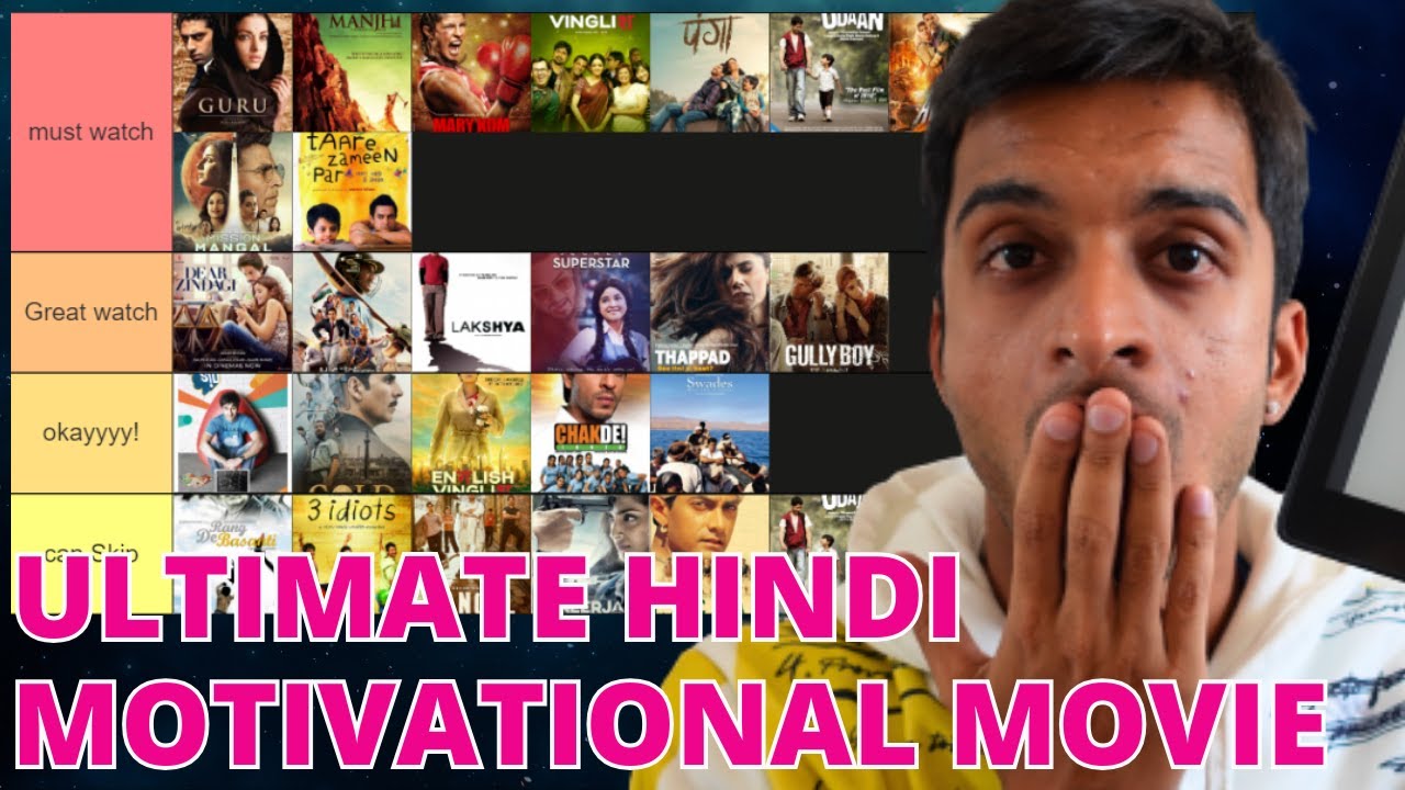 (24+ MOVIES) ULTIMATE MOTIVATONAL MOVIE Tier List - Which Will You watch next?