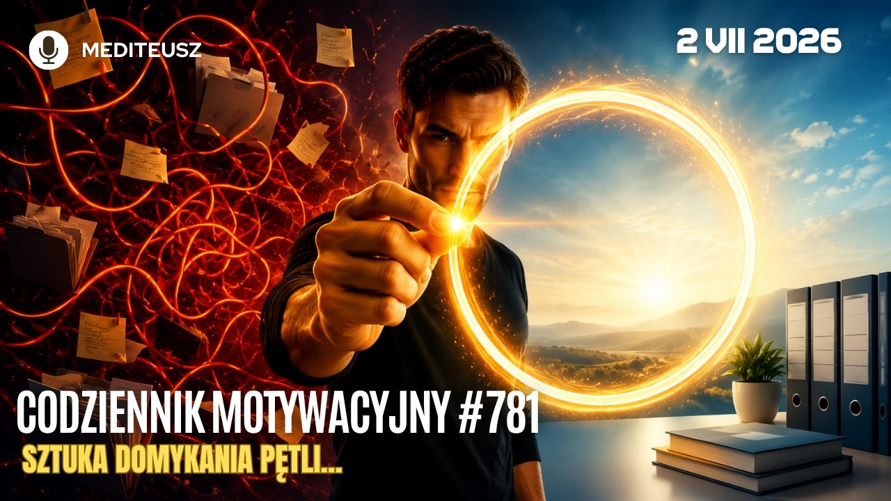 Sztuka domykania pętli....Codziennik Motywacyjny #781 2 VII 2026