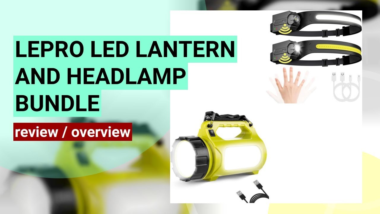 Lepro LED Camping Lantern & Headlamp Review: Ultimate Outdoor Lighting Solutions