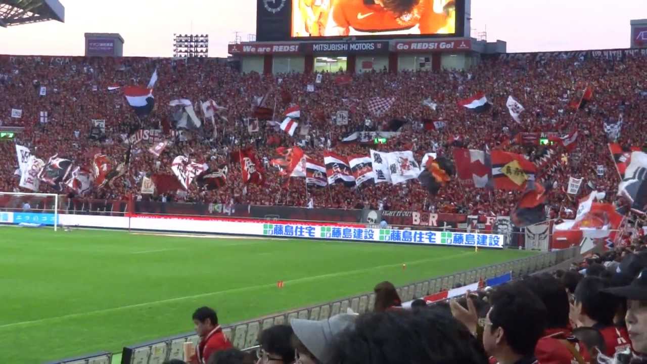2012.6.23浦和レッズ対ベガルタ仙台　レッズサポーターのコール
