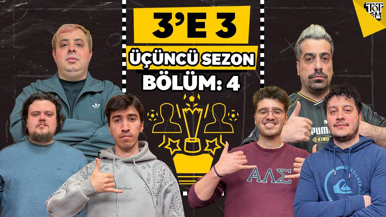 BİZ ŞAMPİYON OLACAĞIZ! | CİHAT AKBEL & @Batuhanfurkan.5 | 3'e 3 | YARIŞMA SEZON 3 #4