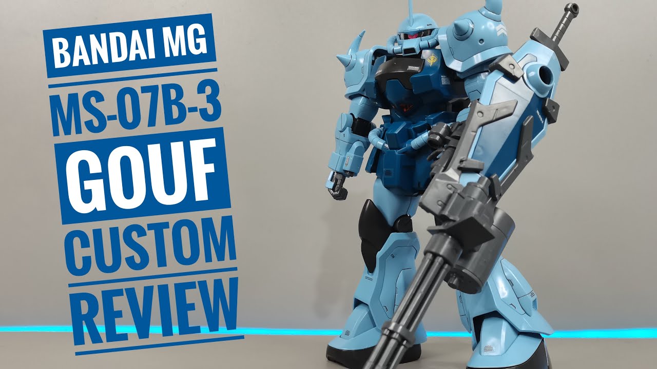 Bandai Zaku MS-07B-3 Gouf Custom Quick Review