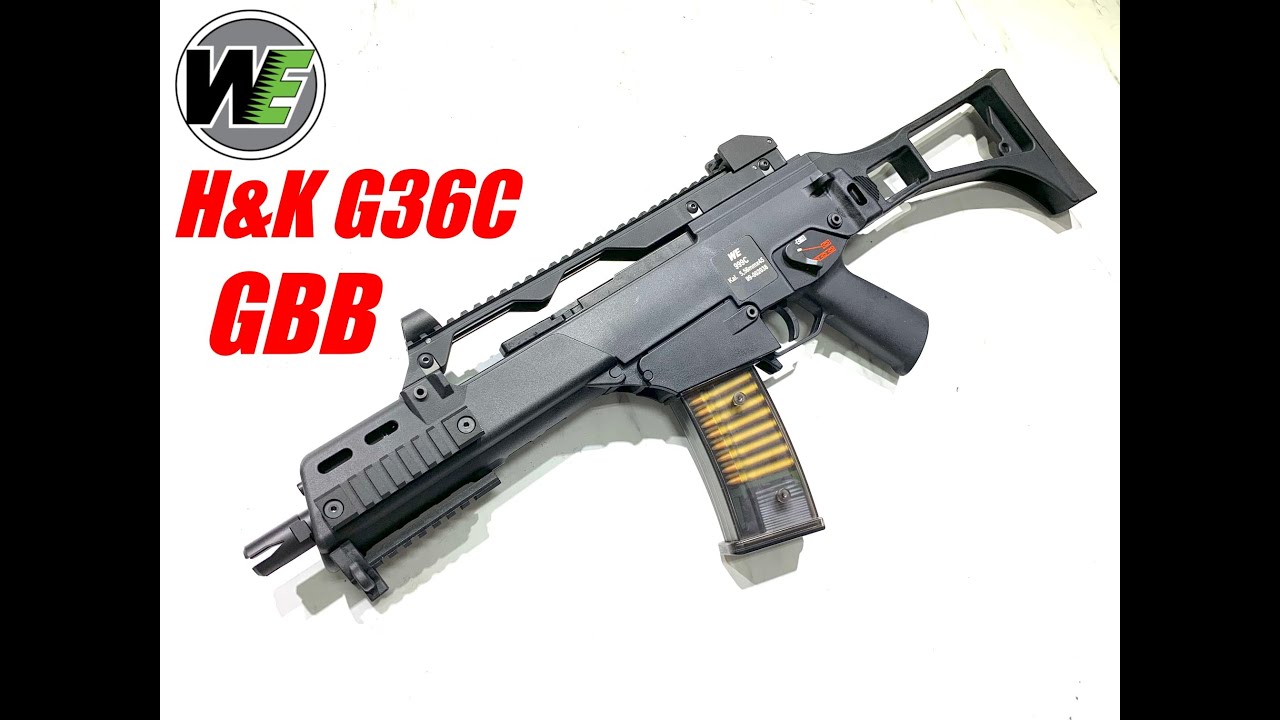 WE G36C GBB原廠開箱測試