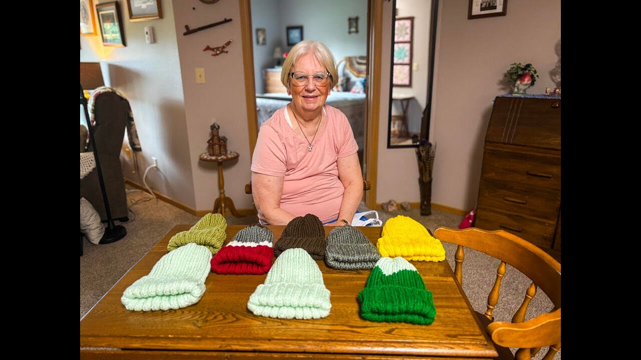 Handcrafted hats provide warmth for tight knit community | Good Samaritan