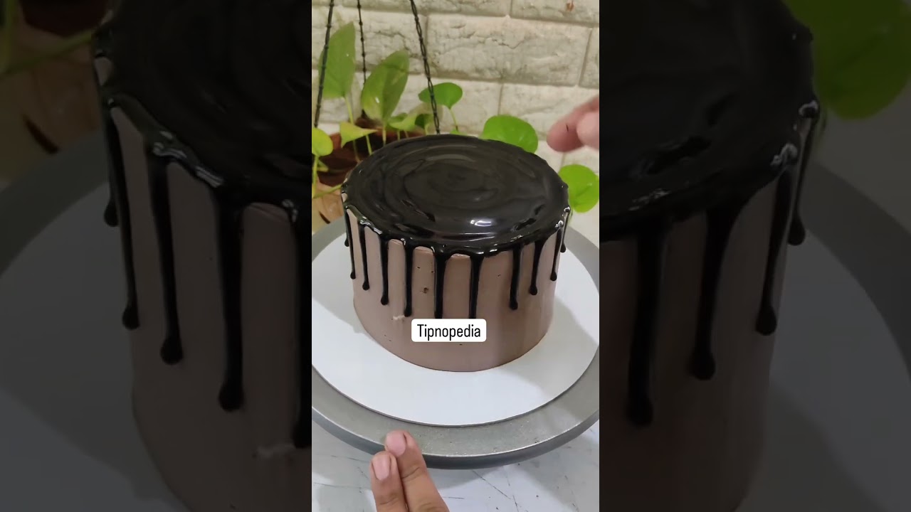 tipnopedia I chocolate ki drip kaise kare I ganache ka drip I sweet wonders