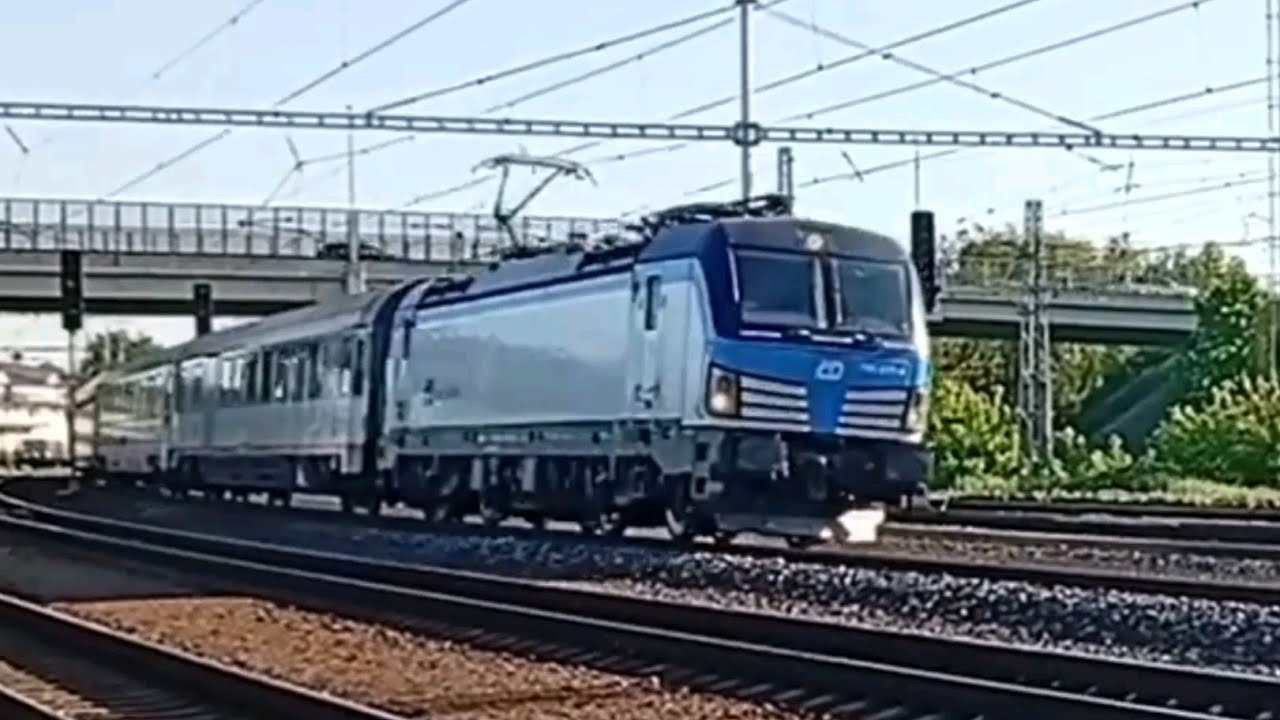 Luxusní pozdrav od ČD vectrona na vlaku EC 🤩✌️📷👋  