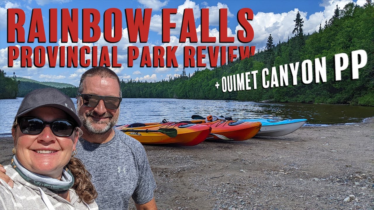 S04E09 Rainbow Falls Provincial Park Review + Ouimet Canyon Provincial Park