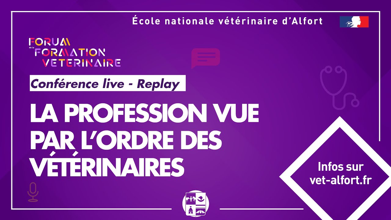 Conférence FFVET22 - La profession vue par l'Ordre national des vétérinaires