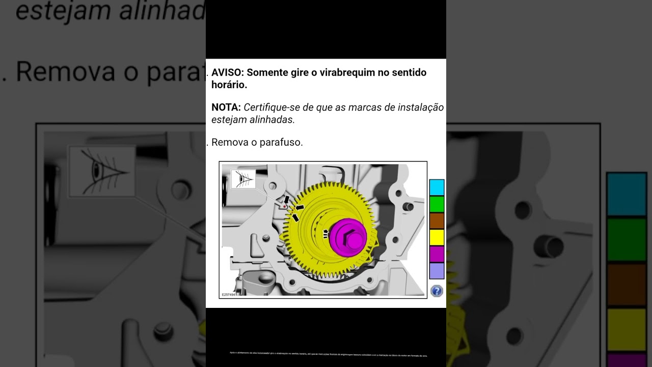 Sincronismo do motor 1.5 3 cilindros Ford