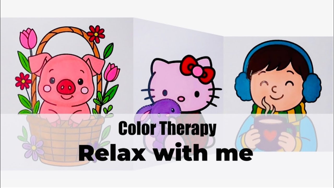 Relax With Me 🌈 Color Therapy Vibes ✨