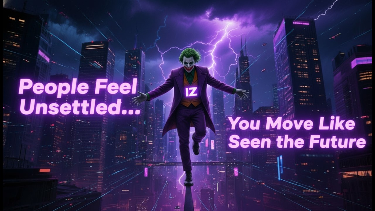 People Feel Unsettled… You Move Like You’ve Seen the Future 👁️