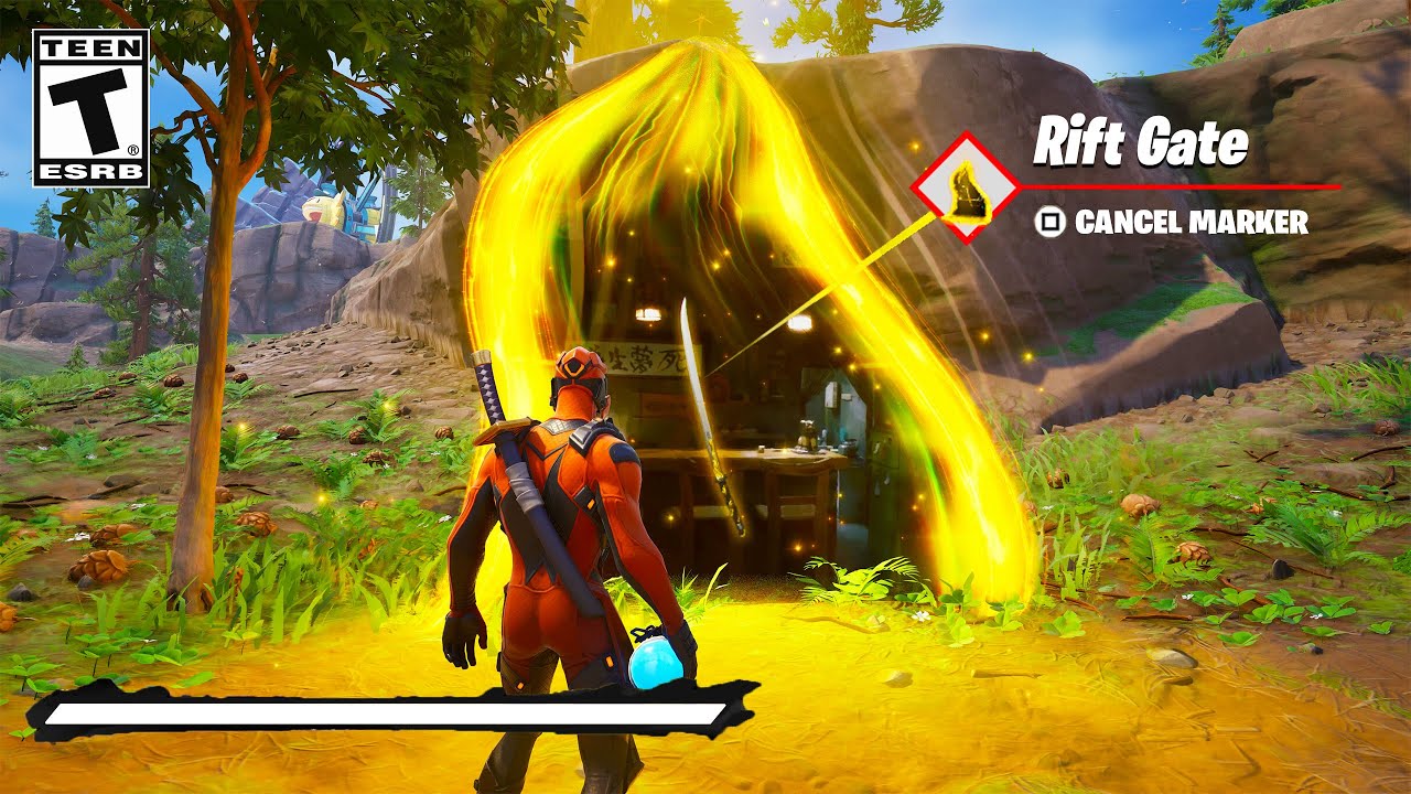 The FORSAKEN VOW Rift Gate in Fortnite! (New Update)