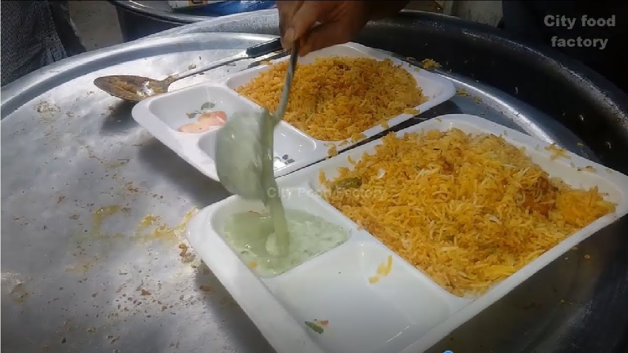 Lahori Baryani | Hajvery Foods Point Lahore Street Food | Band Burger