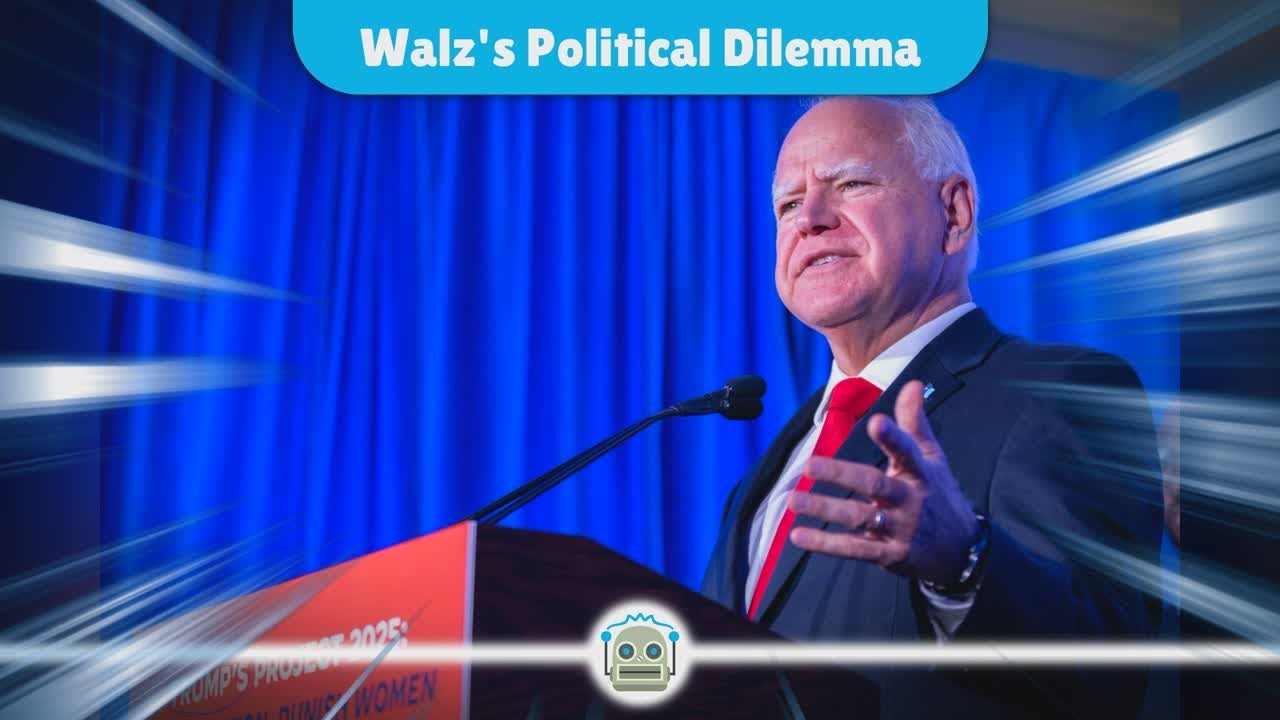 Tim Walz's Vice Presidential Bid: A Double-Edged Sword for Minnesota's Governor
