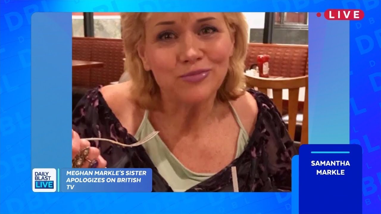 Samantha Markle Apologizes On British TV