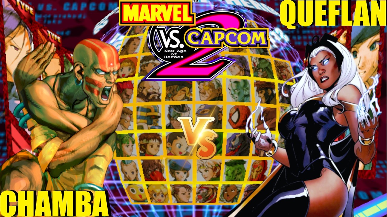 Marvel vs Capcom 2: CHAMBA vs QUEFLAN