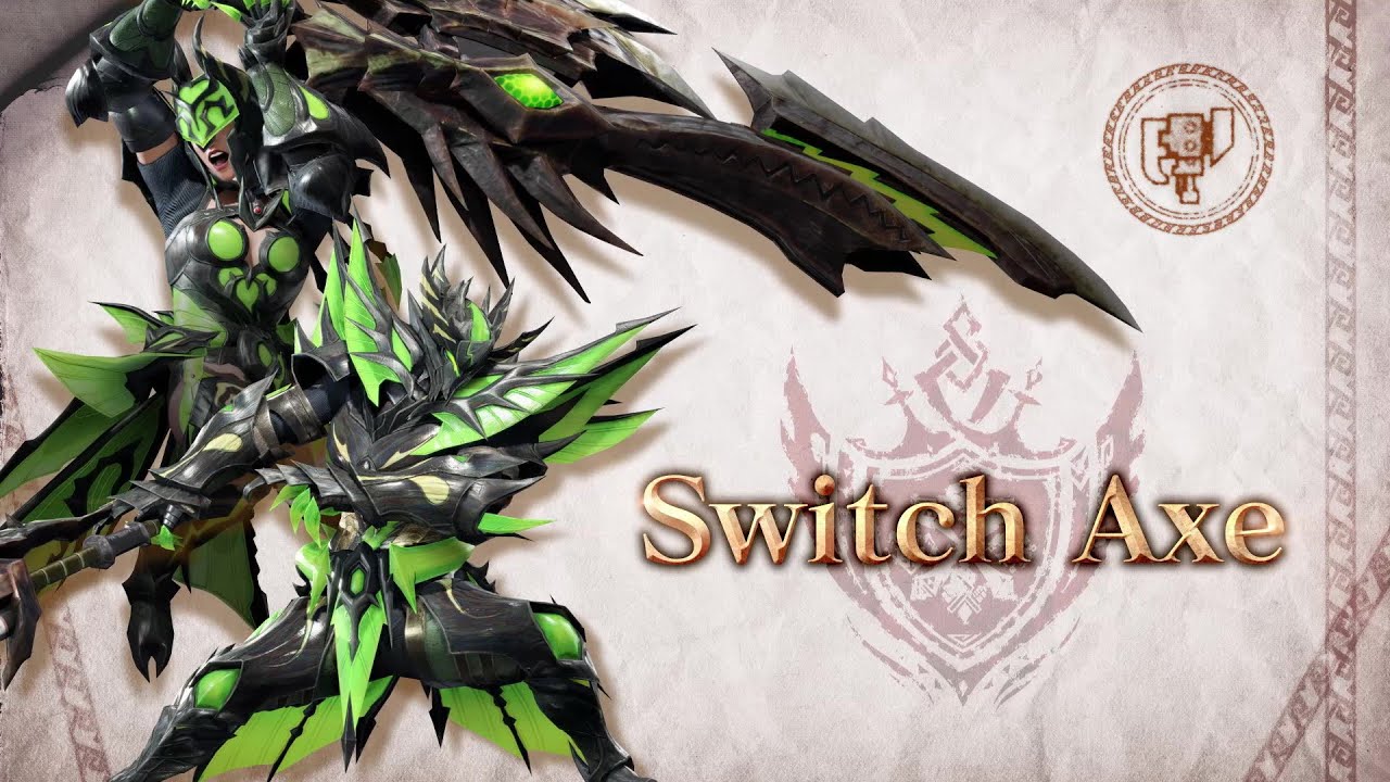 Monster Hunter Rise: Sunbreak &ndash; Switch Axe Action Overview