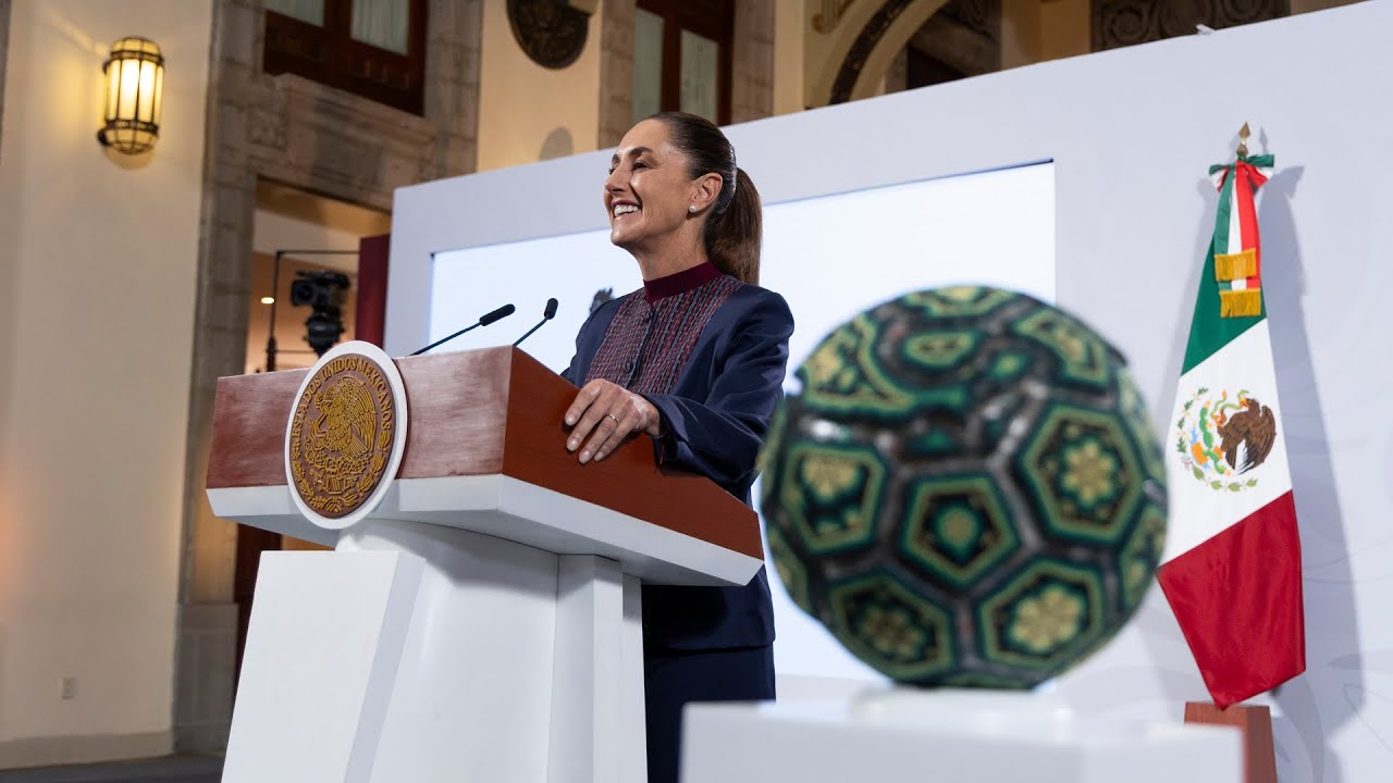 Con Mundial Social 2026, el fútbol dejará legado en México. Conferencia presidenta Sheinbaum