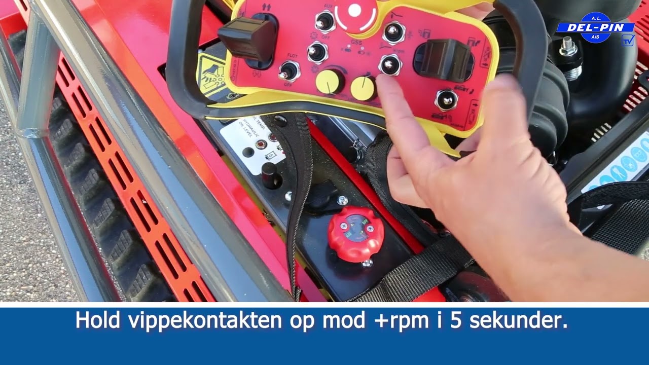 Fort - Monolith | Start og stop af maskinen.