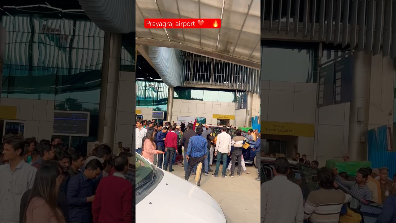 Prayagraj airport ❤️🥰💯&hellip;..#shortvideoviral #share #lovemoments #love #airport #kumbh #lovestatus