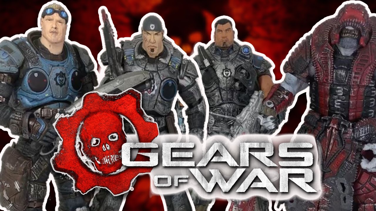 Classic and Dated - NECA Player Select GEARS OF WAR 4 Pack Review