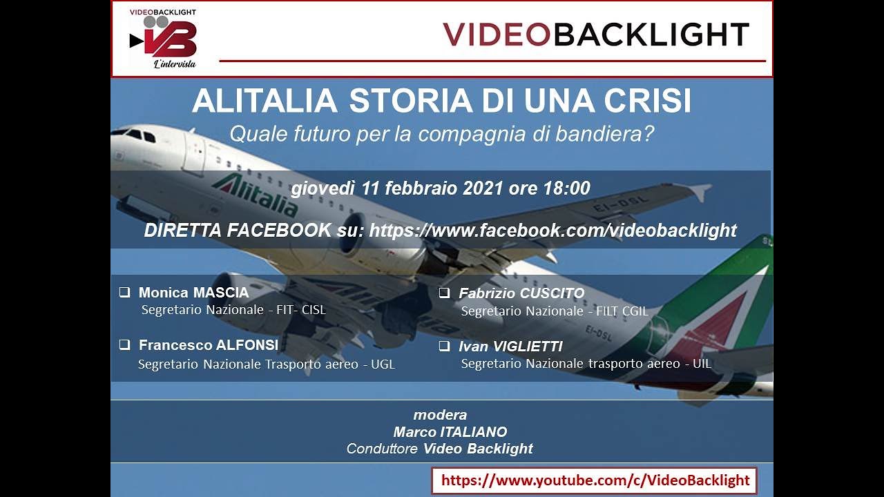 ALITALIA STORIA DI UNA CRISI