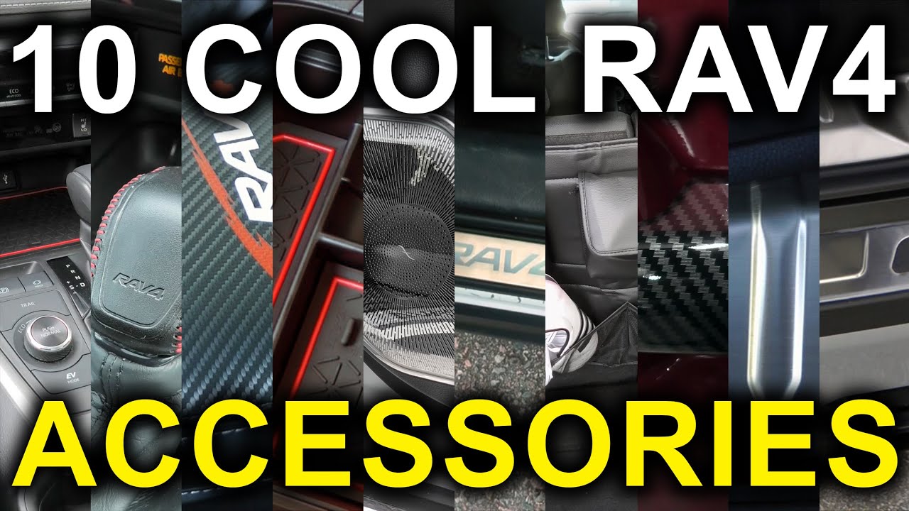Toyota RAV4 (2019-2025): 10 Cool RAV4 Accessories!
