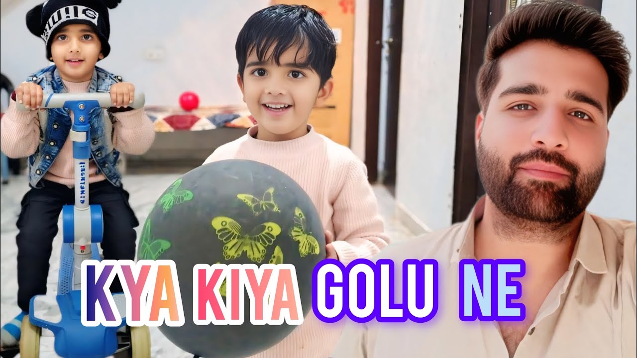 Kya Kiya golu ne🥰☺️| Vishal Saini vlogs 