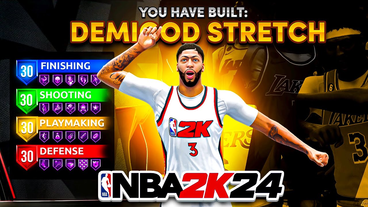 The MOST UNSTOPPABLE Popper Build in NBA 2K24! Best Center Build NBA 2K24!