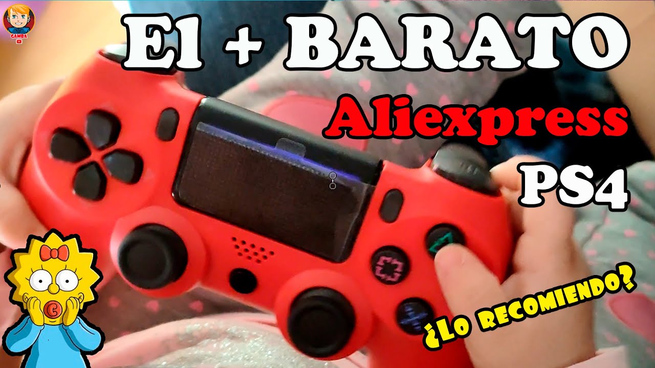 👶 MANDO PS4 BARATO por 16&euro; me cuesta &iquest;MERECE LA PENA? Aliexpress
