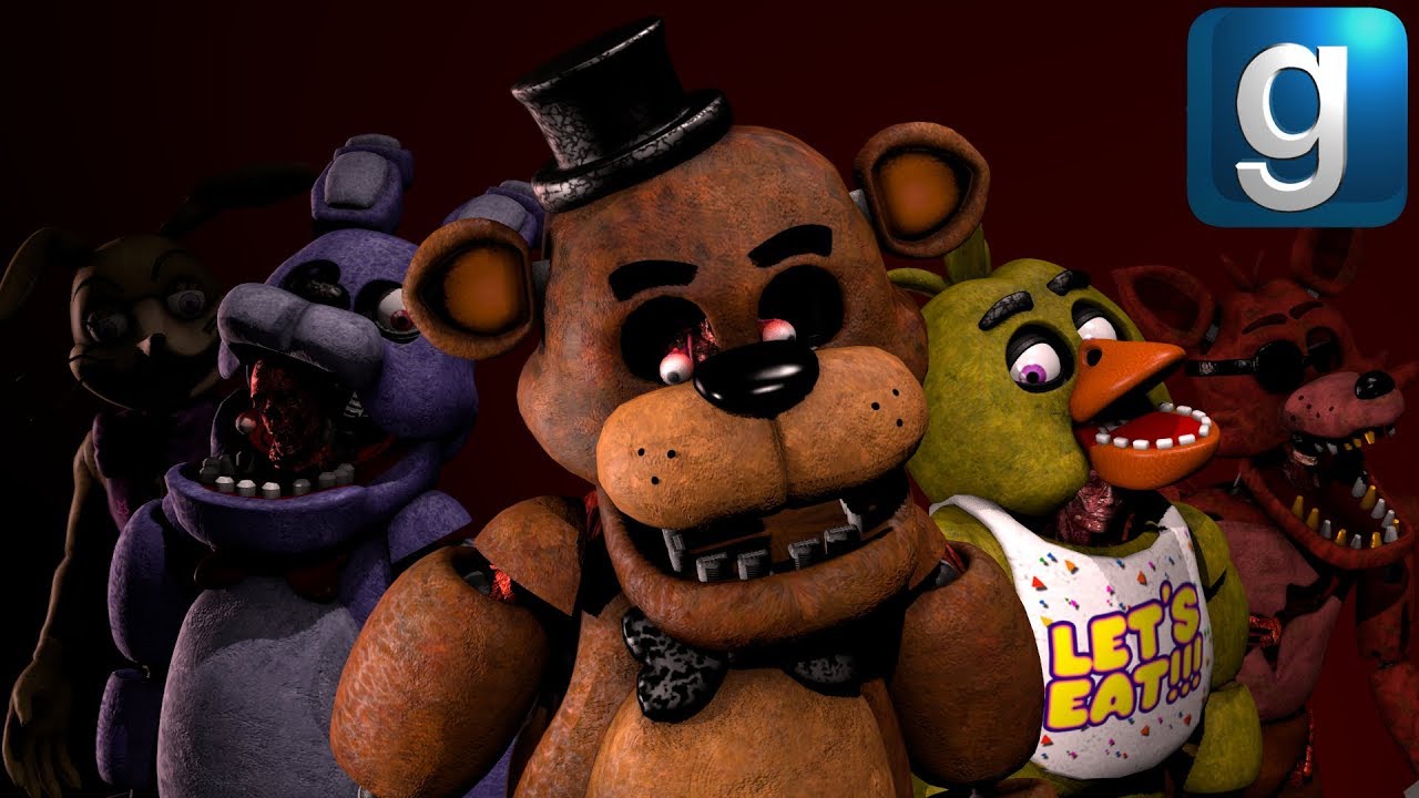 Gmod FNAF | The Children Get Stuffed Into The Animatronics!
