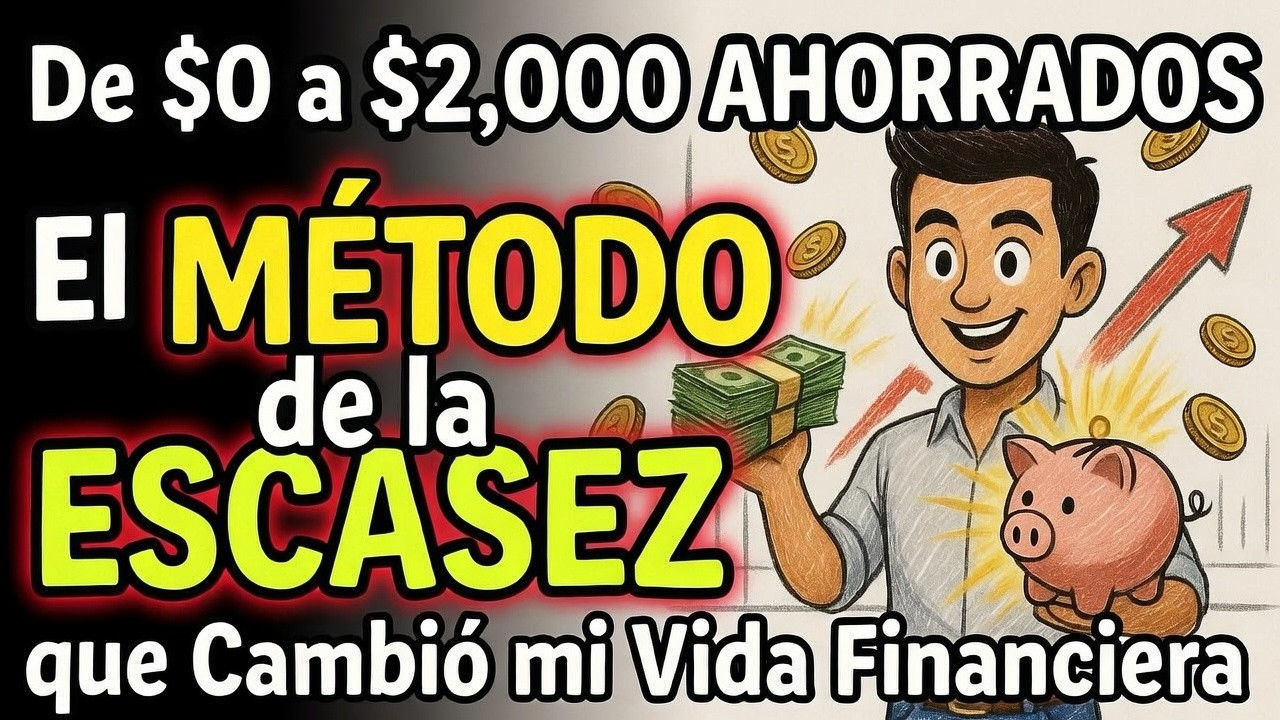 De $0 a $2,000 AHORRADOS El MÉTODO de la ESCASEZ que Cambió mi Vida Financiera