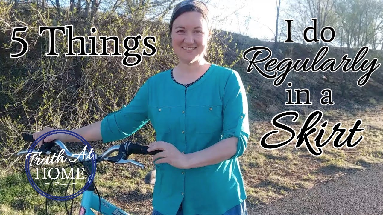 5 Things I do REGULARLY in a SKIRT | Skirts and Dresses Only
