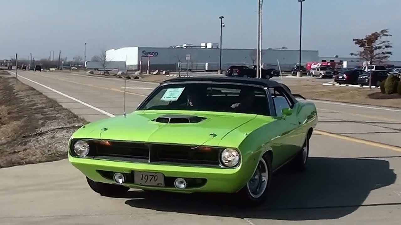 Test Driving 1970 Plymouth Cuda 572 Hemi Convertible and Walkaround