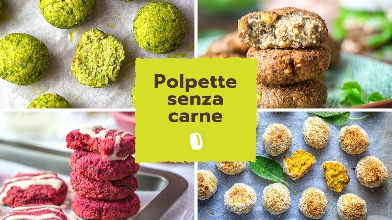 Polpette senza carne e senza uova: 4 ricette