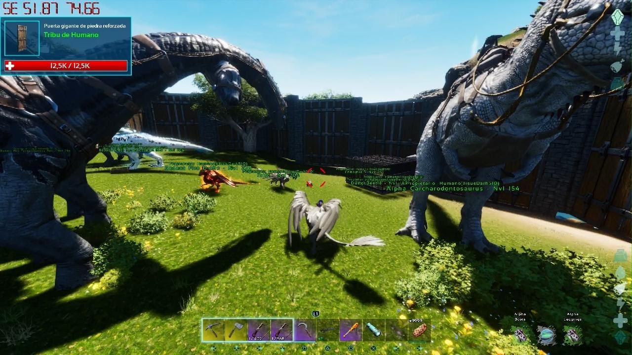 Domesticamos Alosaurios alphas y tenemos cria ARK Survival Ascended