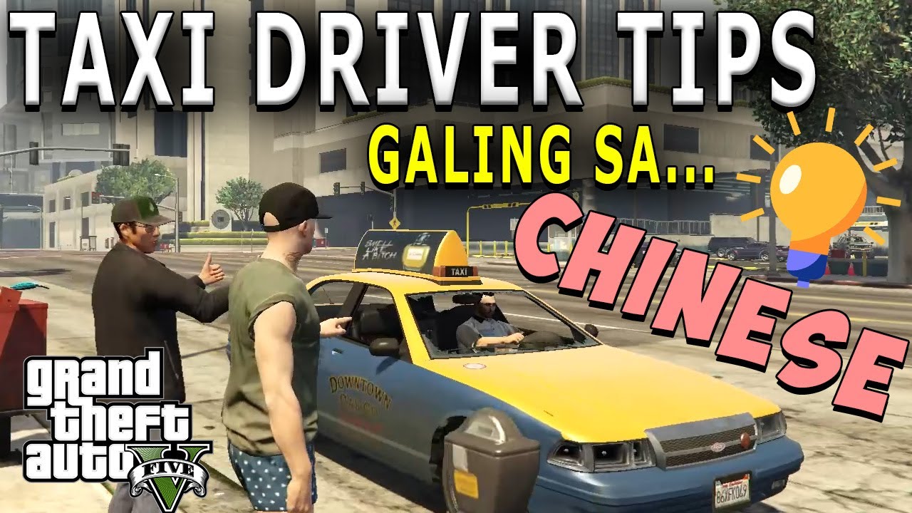 GTA V | TAXI DRIVER TIPS (TAGALOG)