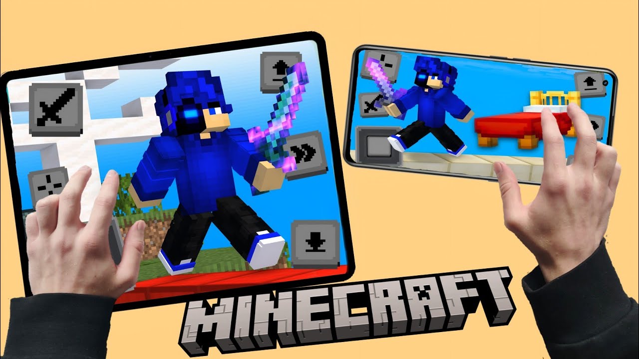 Телефон VS Планшет😈 (HandCam) Minecraft Bedrock TheHive