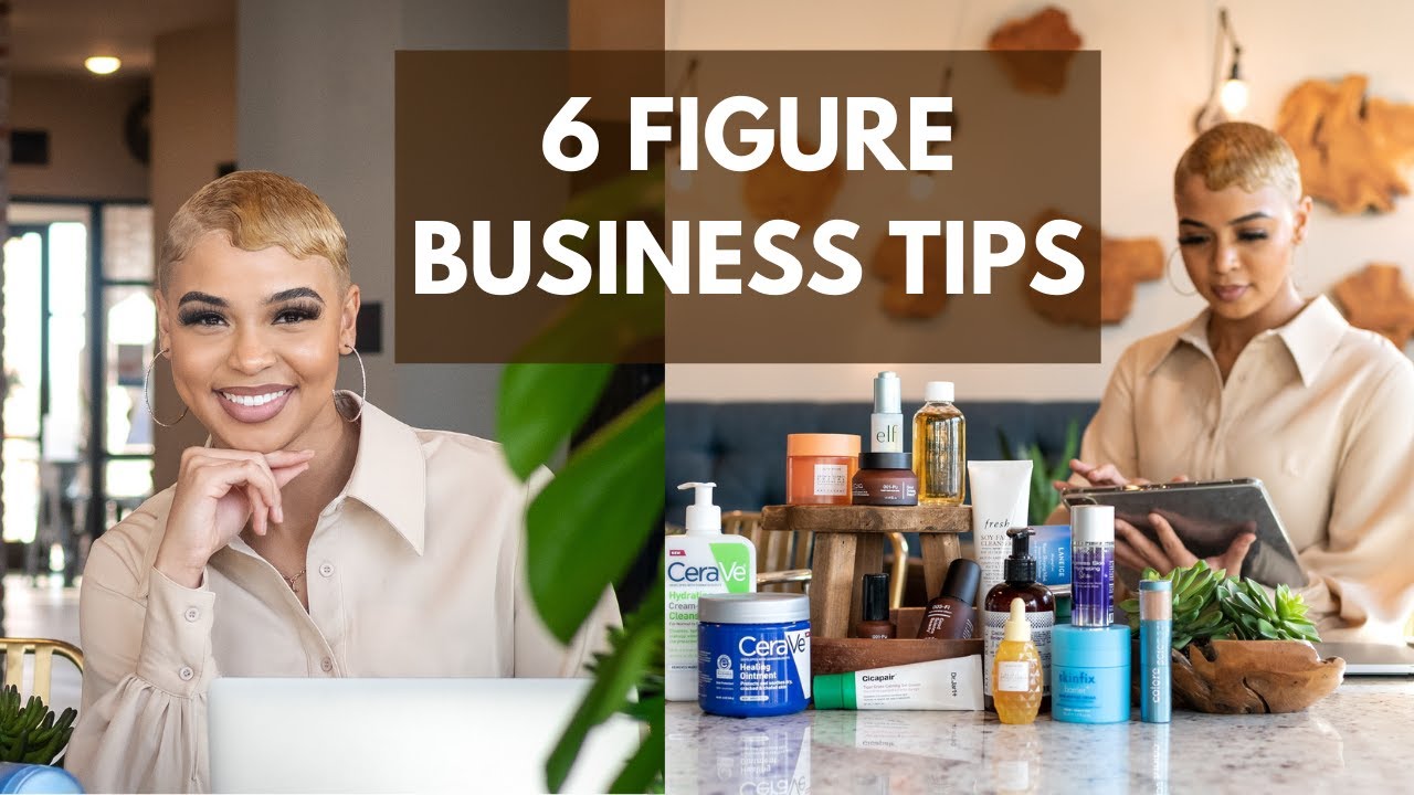 6 Figure Business Tips | Entrepreneur Business Success Habits | How To Become A Solo Esthetician